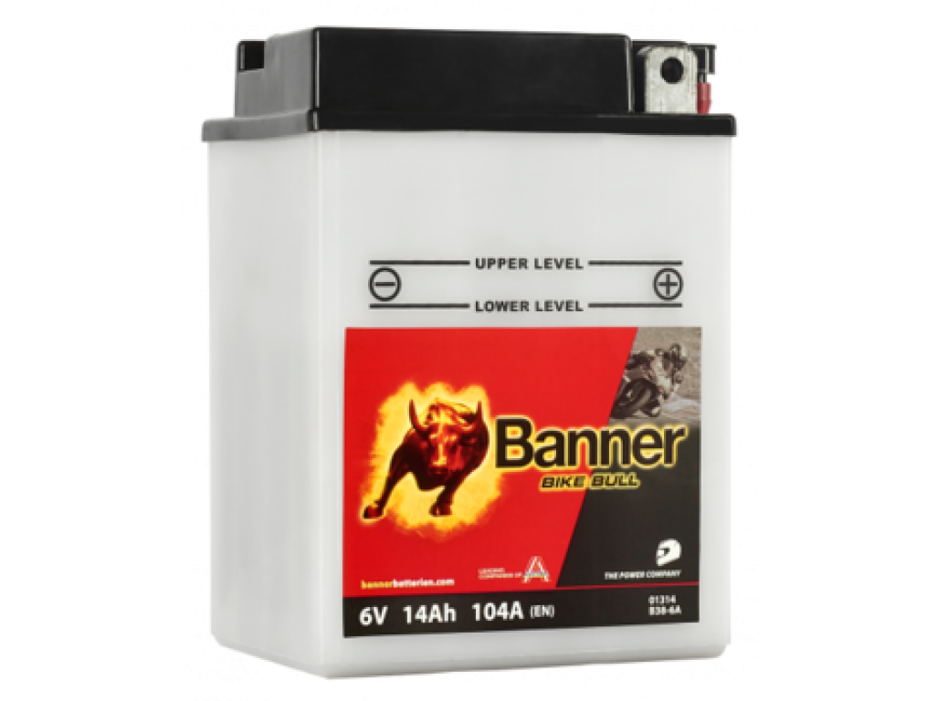 Banner Moto BIKE Bull 01314    6V 14Ah  B38-6A
