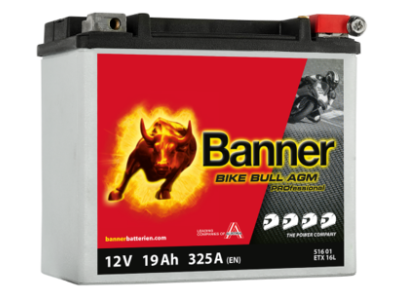 Banner Moto BIKE Bull AGM prof. 51601
