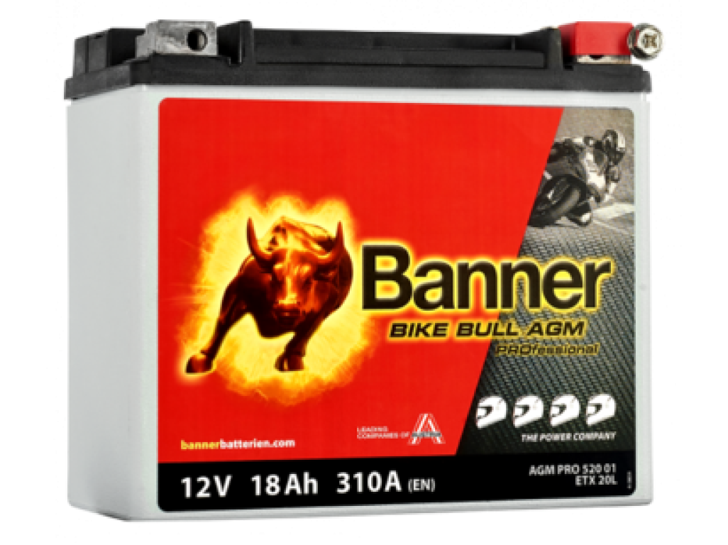 Banner Moto BIKE Bull AGM prof. 52001